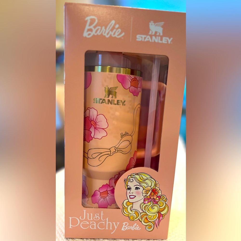 Barbie 80’s Peaches and Cream 40oz tumbler